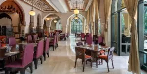 Arabian-Style Interiors At Ewaan Restaurant, Palace Downtown