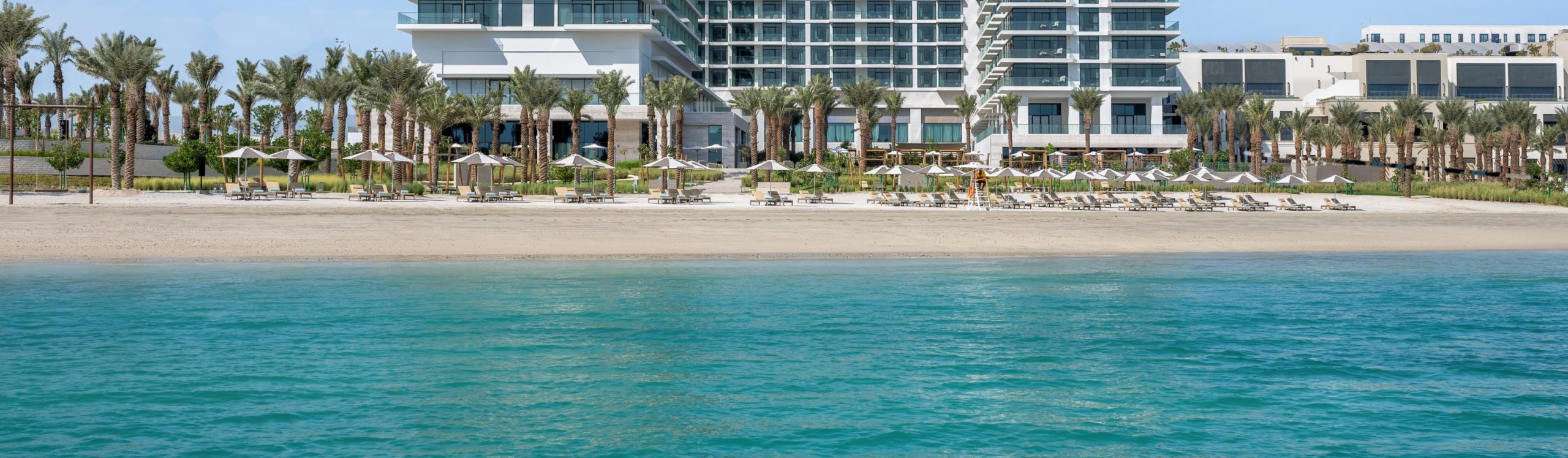 Private beach at Address Beach Resort Bahrain