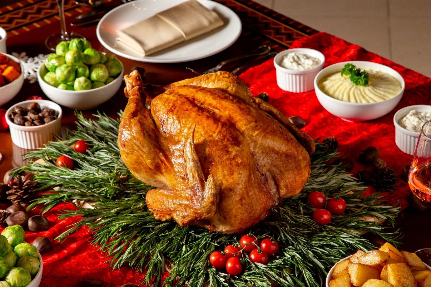 Christmas Turkey Take Away - Address Hotels in Dubai