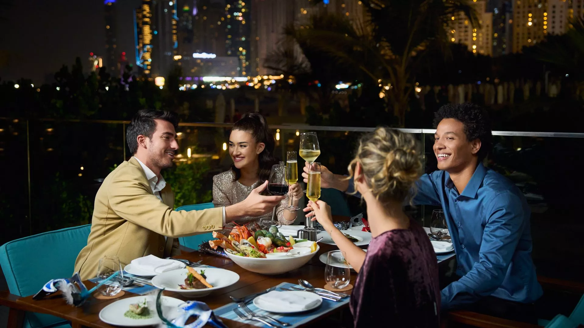 New Year's Eve at The Beach Grill - Address Hotels in Dubai