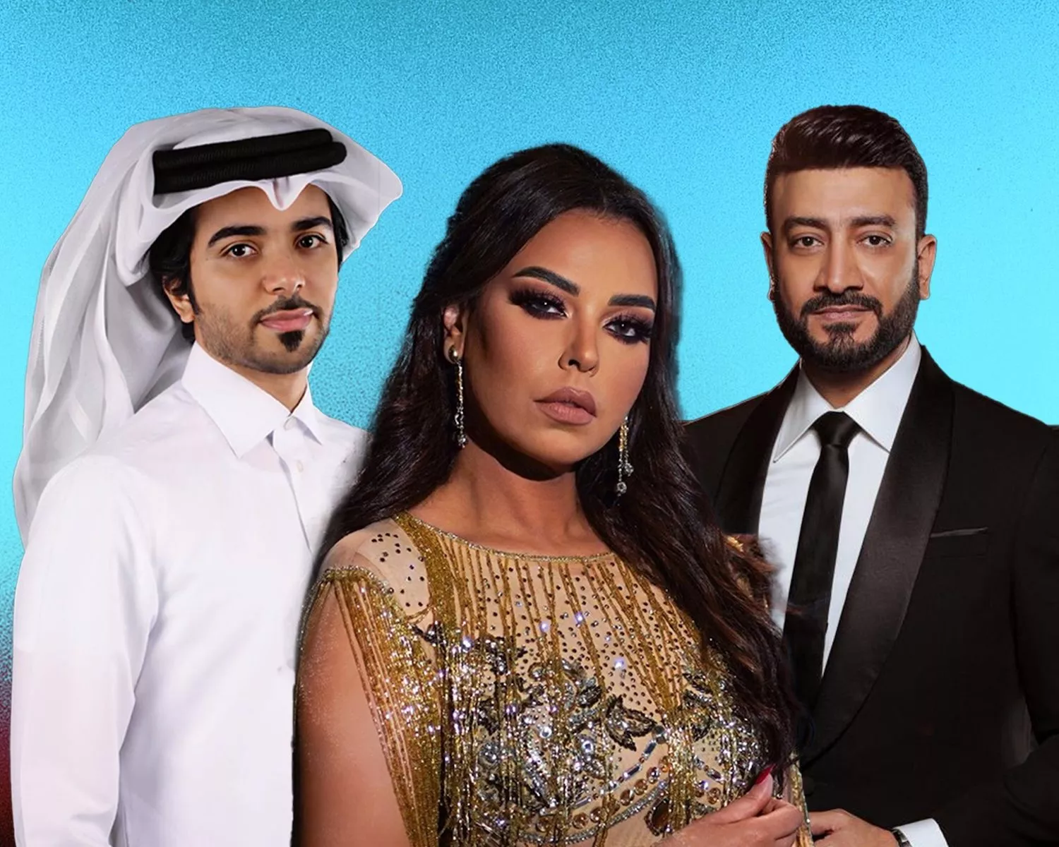 Osama Mahgoub, Marwa Nagy, and Ahmed Effat