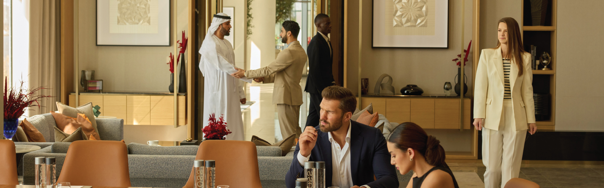 Image for Power Lunches & Productive Meetings: Business at Address Hotels + Resorts